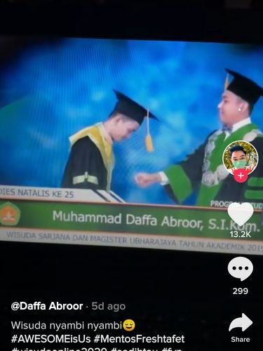 Wisuda Online Sambil Masak Nasi Goreng