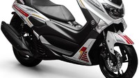 Yamaha baru saja merilis Nmax ABS edisi khusus Star Wars yang dirilis secara eksklusif untuk pasar Brasil. Nmax edisi Star Wars ini hadir dalam dua model, pertama, versi putih bernama Nmax ABS Alianca Rebelde, kedua versi hitam bernama Nmax ABS Imperio Galactico. Foto: Yamaha