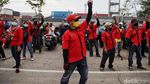 Buruh di Tanjung Priok Juga Gelar Aksi Tolak Omnibus Law