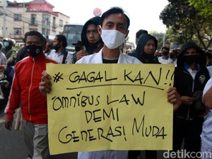 Sebaran Lokasi 2 Juta Buruh yang Mogok Nasional Tolak Omnibus Law 6-8 Oktober