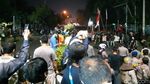 Demo Omnibus Law di Serang Berujung Ricuh