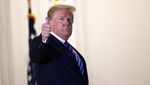 Duh! Tiba di Gedung Putih, Trump Langsung Lepas Masker
