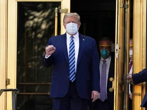 Trump Klaim Bebas Pengobatan Corona, WNI Ditangkap di Filipina