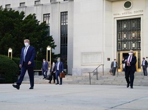 Ancang-ancang Trump Kampanye di Florida Padahal Belum Sembuh Corona