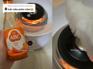 5 Eksperimen Gulali Campur Emas hingga Saus Sambal, Ini Hasilnya