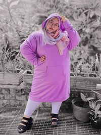 ootd orang gendut hijab