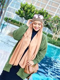 ootd orang gendut hijab