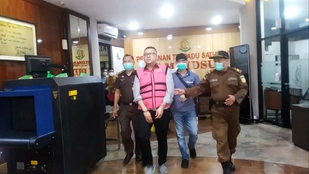 Kejaksaan Agung (Kejagung) menahan eks Direktur Utama (Dirut) BTN H Maryono dan Direktur Utama PT Pelangi Putera Mandiri Yunan Anwar