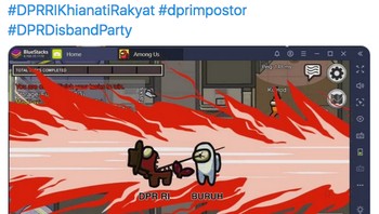 UU Omnibus Law Cipta Kerja diibaratkan kekalahan untuk kelompok buruh (Twitter)