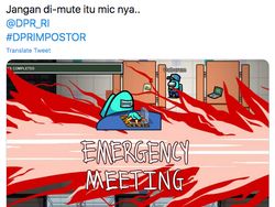 Protes Omnibus Law Pakai Meme Game Among Us