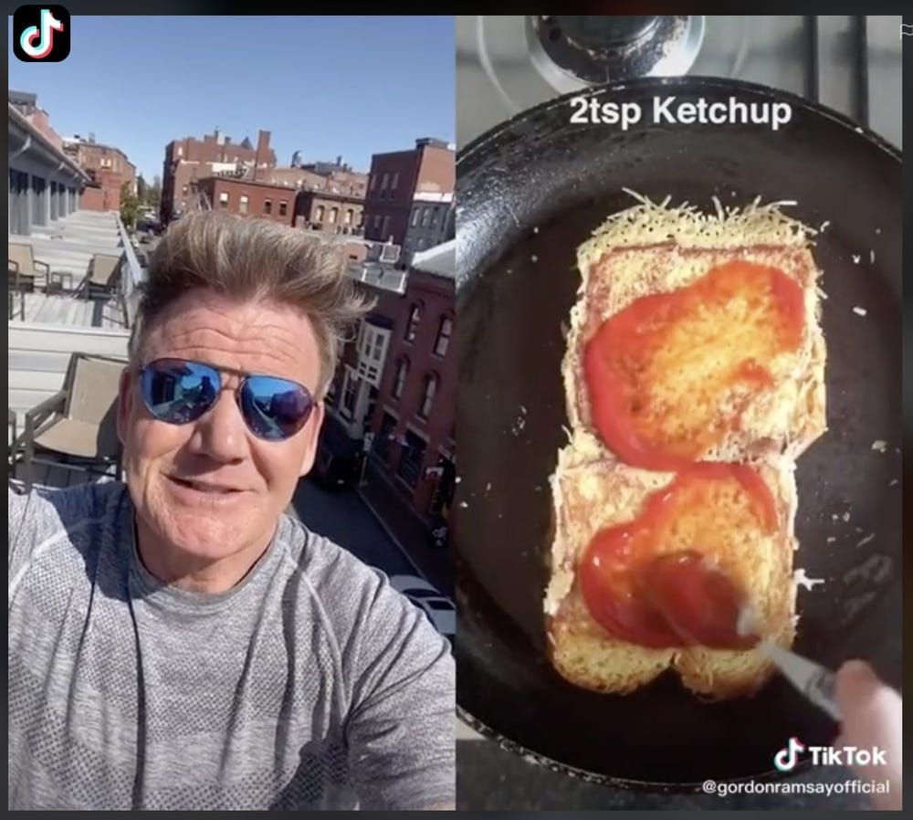 Netizen Bikin Sandwich Isi Nugget, Gordon Ramsay Sebut 'Sandwich Idiot'