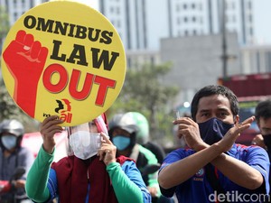 Sikap Senada Buruh dan Mahasiswa Buntut Pengesahan UU Cipta Kerja