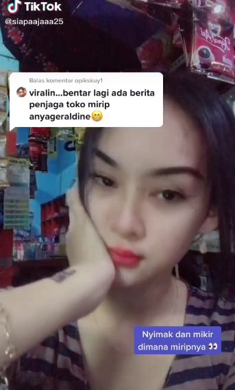 Penjaga Warung Cantik Mirip Anya Geraldine