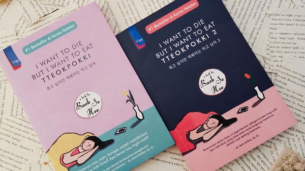 Penulis Korea Baek Se Hee yang menulis buku I Want to Die But I Want to Eat Tteokpokki