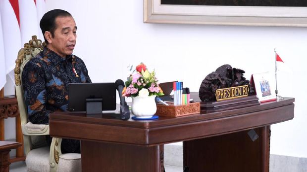 Presiden Joko Widodo dalam acara rapat terbatas korporasi petani dan nelayan,( Dok: Lukas - Biro Pers Sekretariat Presiden)