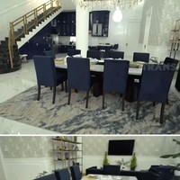 Sementara ruang makan juga ditata dengan konsep open space. Terdapat meja panjang yang bisa menampung kapasitas hingga 10 orang. Foto: Tangkapan layar YouTube/ Trans7 Official