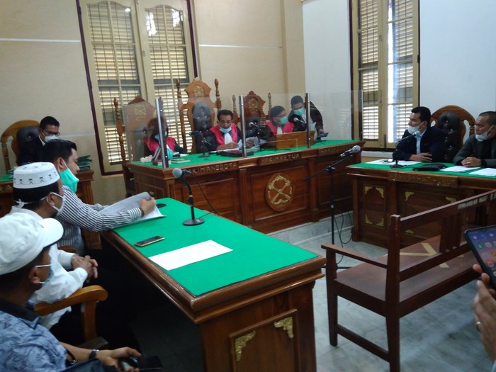 Sidang perdana gugatan soal Pilkada Medan (Datuk Haris-detikcom)