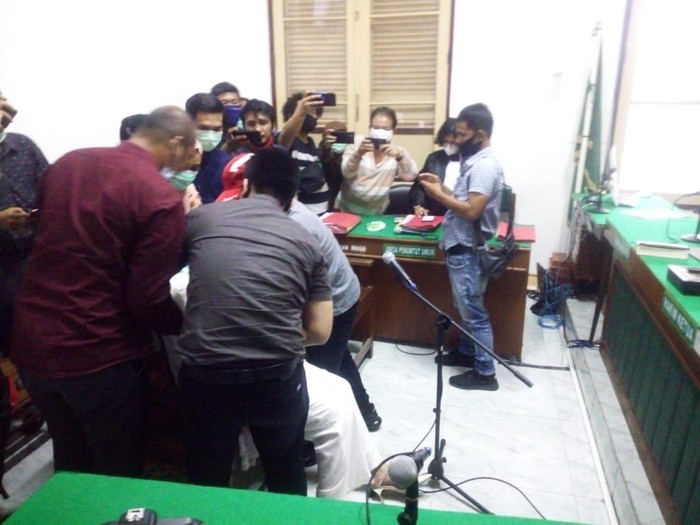 Sidang vonis Febi Nur Amelia (Datuk Haris-detikcom)