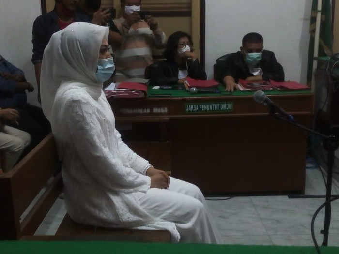 Sidang vonis Febi Nur Amelia (Datuk Haris-detikcom)