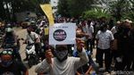 TNI-Polri Kawal Ketat Demo Buruh di Jatiuwung Tangerang