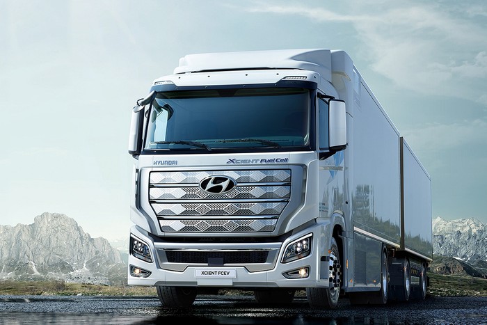 Truk Hidrogen Hyundai