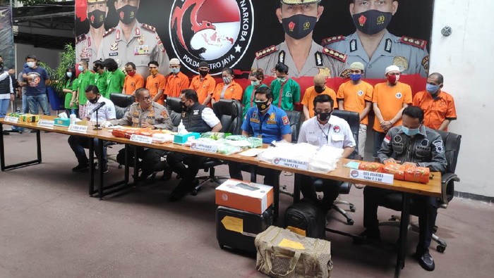 2 Bulan Operasi, Polda Metro Sita 66,8 Kg Sabu dan 7.330 Ekstasi