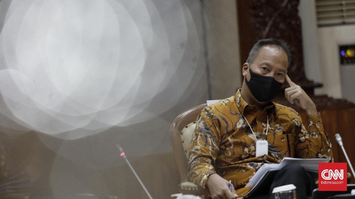 Menteri Perindustrian Agus Gumiwang, Jakarta, Rabu, 7 Oktober 2020. CNNIndonesia/ Adhi Wicaksono