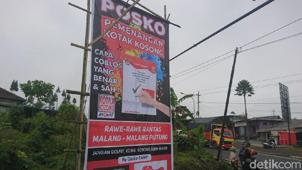 Deklarasi kotak kosong di Pilkada Wonosobo 2020, Rabu (7/10/2020).
