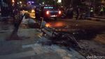 Demo Tolak UU Ciptaker di Bandung Ricuh, Fasilitas Umum Dirusak