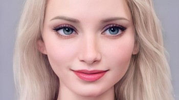 Ini adalah Elsa. Hasil editan AI membuat gambar yang dibuat Toyboyfan jadi begitu realistik. Foto: instagram.com/toyboyfan