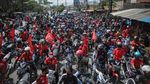 Foto Gelombang Penolakan Omnibus Law UU Ciptaker di Berbagai Daerah