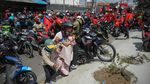 Foto Gelombang Penolakan Omnibus Law UU Ciptaker di Berbagai Daerah