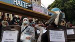 Foto Gelombang Penolakan Omnibus Law UU Ciptaker di Berbagai Daerah