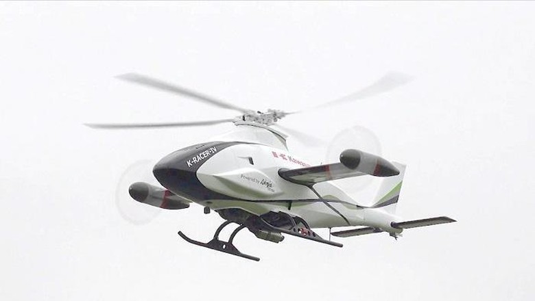 Helikopter Kawasaki bermesin Ninja H2R Helikopter Kawasaki bermesin Ninja H2R