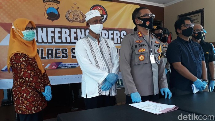 Jumpa pers kasus perobekan Al-Quran di Sukoharjo, Rabu (7/10/2020).