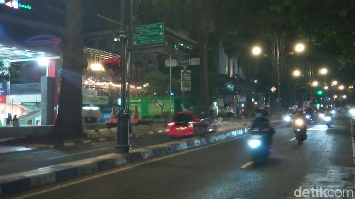 Kawasan dago dibuka lagi aksesnya setelah demo ricuh