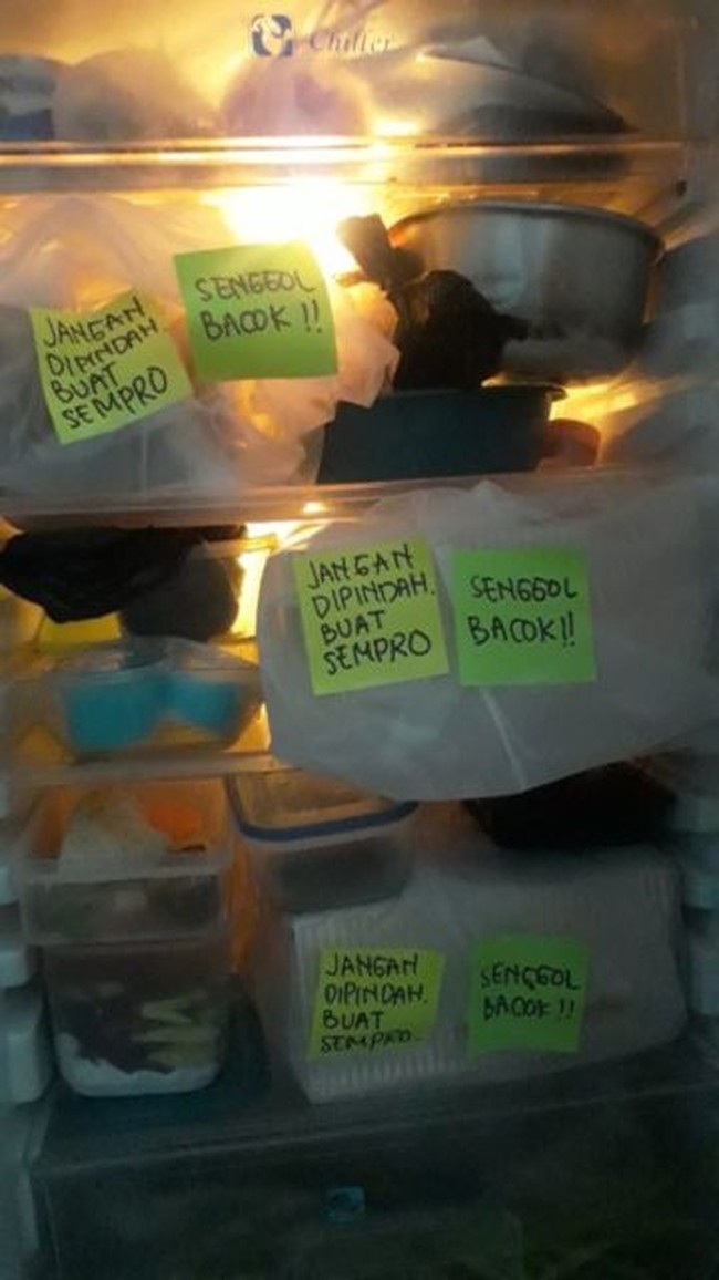 Nah kalau ancamannya sadis gini masih ada yang berani pindahin? Foto: Twitter/@howtodresvvell