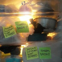 Nah kalau ancamannya sadis gini masih ada yang berani pindahin? Foto: Twitter/@howtodresvvell