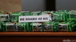 Polisi Amankan Puluhan Kg Sabu dari Sindikat Internasional