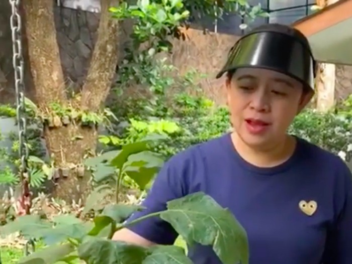 Puan Maharani Hobi Berkebun
