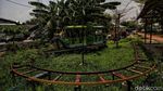 Sunyi Sepi Taman Kalijodo Saat Jakarta PSBB Ketat