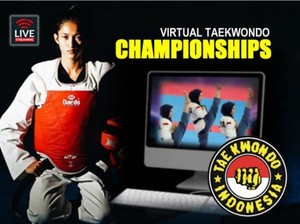 Atlet Indonesia Raih 4 Emas di Kejuaraan Taekwondo Virtual