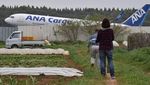 Potret Sawah Semata Wayang di Tengah Bandara Narita