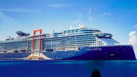 Kate McCue diketahui merupakan seorang kapten kapal pesiar Celebrity Edge milik Celebrity Cruises. Istimewa/Dok. Instagram/captainkatemccue.