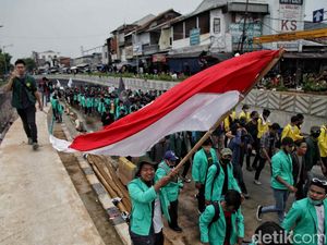 BEM SI Bantah Airlangga Demo UU Cipta Kerja Disponsori: Sengaja Adu Domba