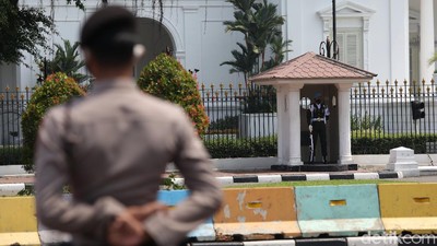 Antisipasi Aksi Buruh, Kawasan Istana di Jaga Ketat