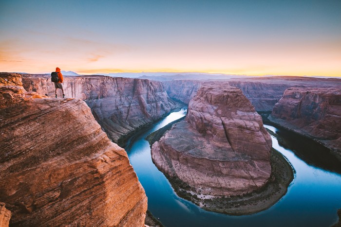 Gunsight Butte on the Utah side of Lake Powell in Glen Canyon National Recreation Area USA