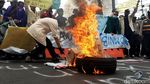 Bakar Ban-Vandalisme Warnai Demo Mahasiswa di Istana Bogor