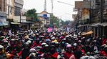 Buruh Cimahi Bergerak ke Gedung Sate Bandung
