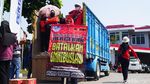 Buruh Cimahi Bergerak ke Gedung Sate Bandung